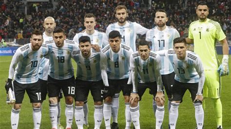 selección argentina 2018 jugadores